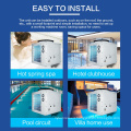 Heat pump Integrating Heating, Cold Water and Hot Water is suitable for Air-to-Water Heat Pump in Ultra-Low Temperature